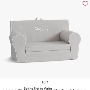 Pottery Barn Kids Gray Furniture Cover